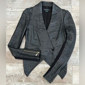 Marciano Black Leather Jacket